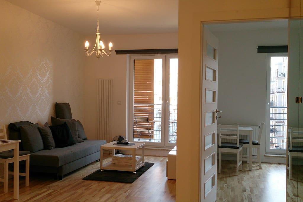 1 Bedroom Francuska Park Apartment Katowice Luaran gambar